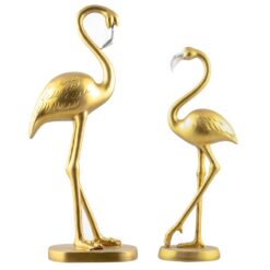 2'li Flamingo Altın